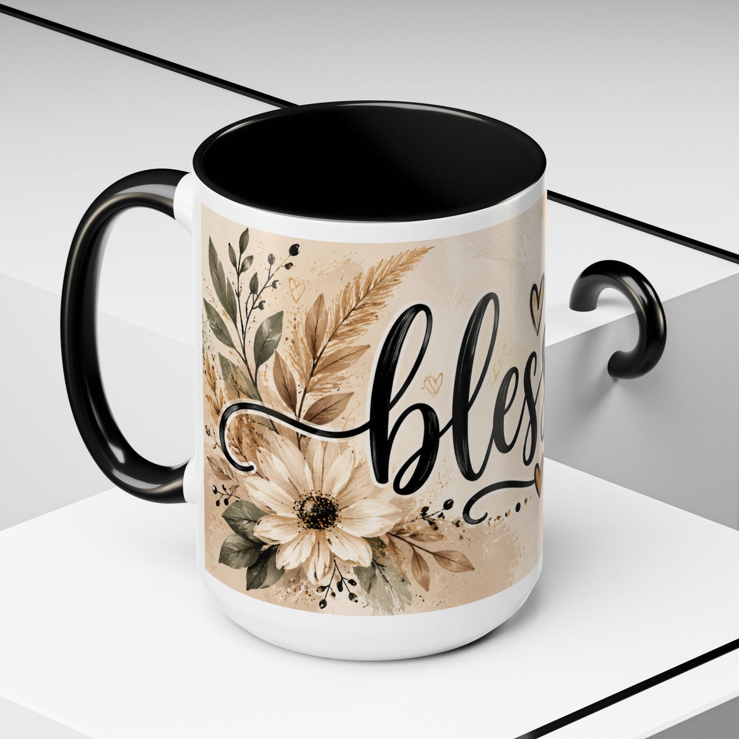 Blessed Floral - Coffee Mug