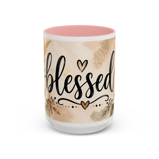 Blessed Floral - Coffee Mug