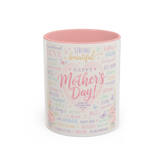 Mother's Day Pastel Coffee Mug — (11/15oz)