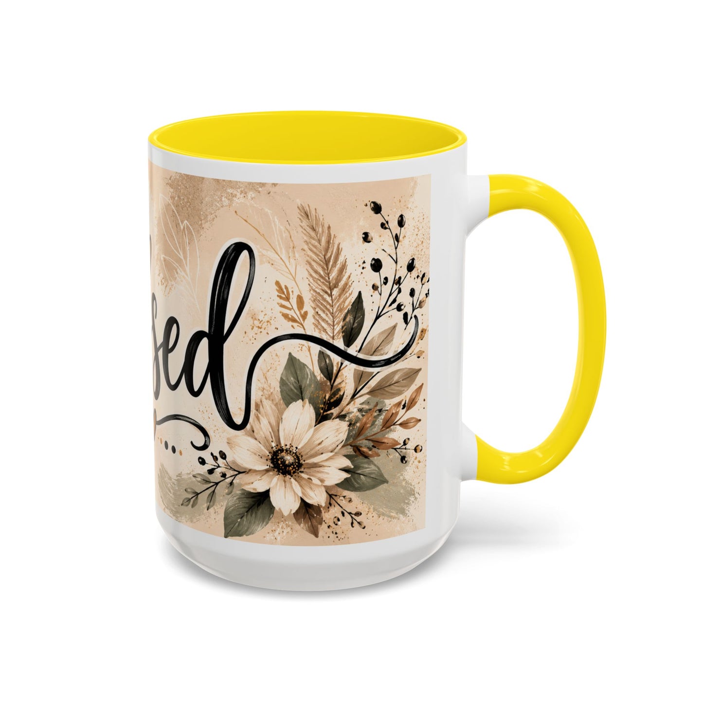 Blessed Floral - Coffee Mug