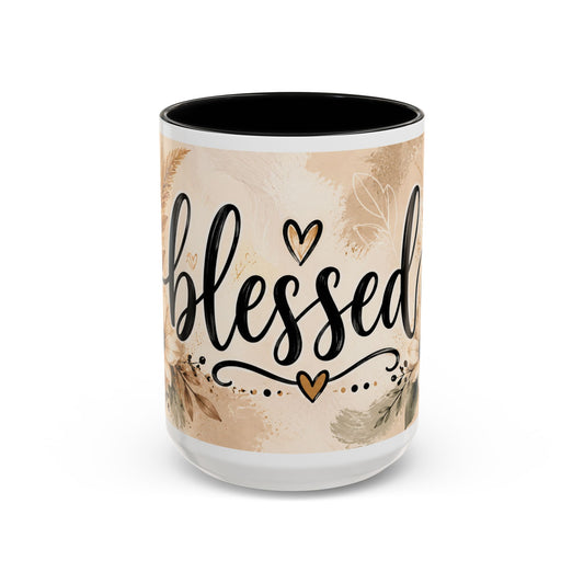Blessed Floral - Coffee Mug