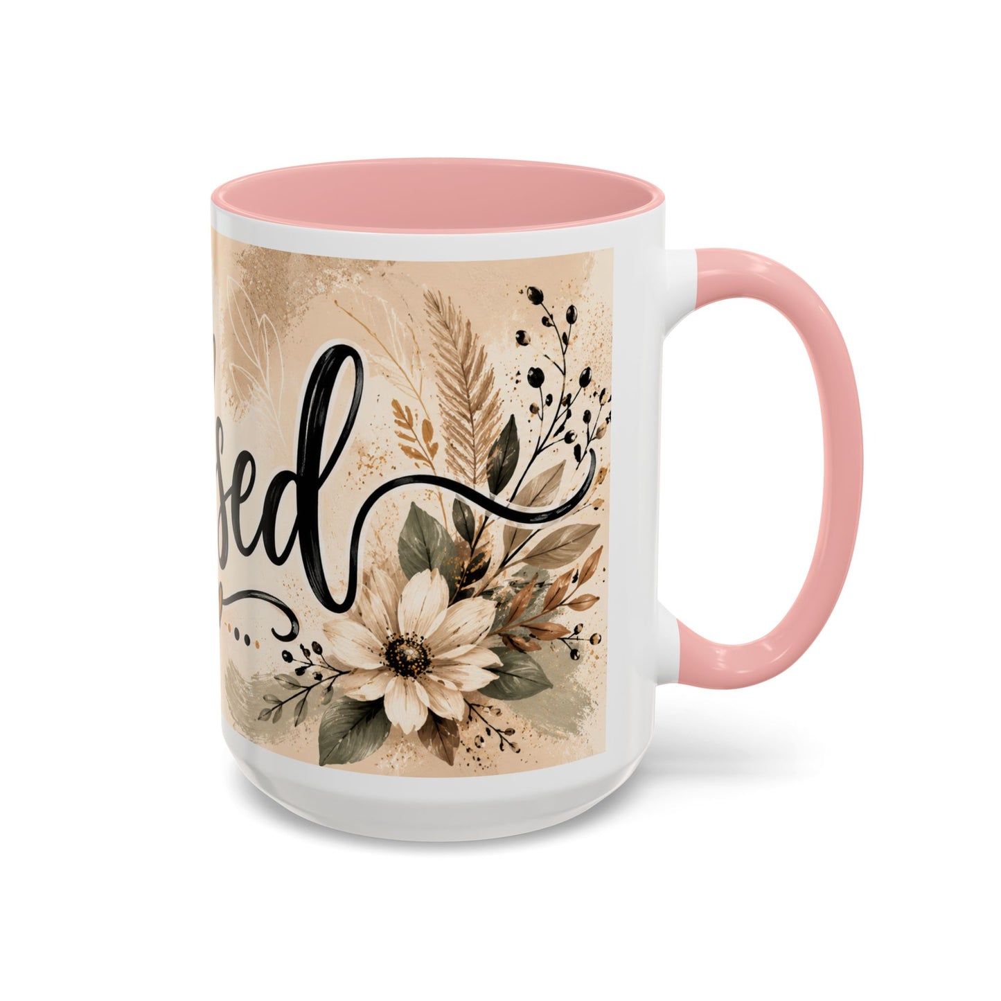 Blessed Floral - Coffee Mug