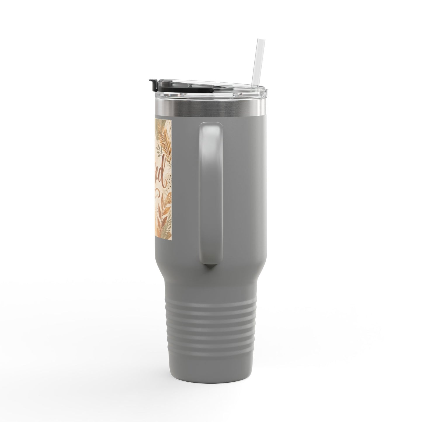 Blessed Floral Travel Mug – 40oz Insulated Tumbler