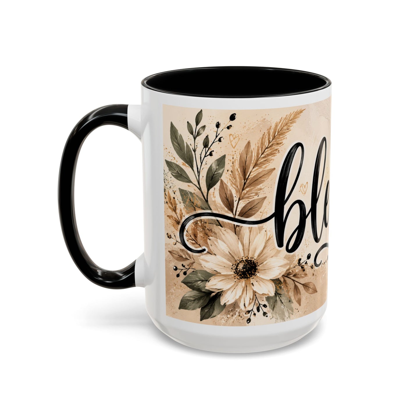 Blessed Floral - Coffee Mug