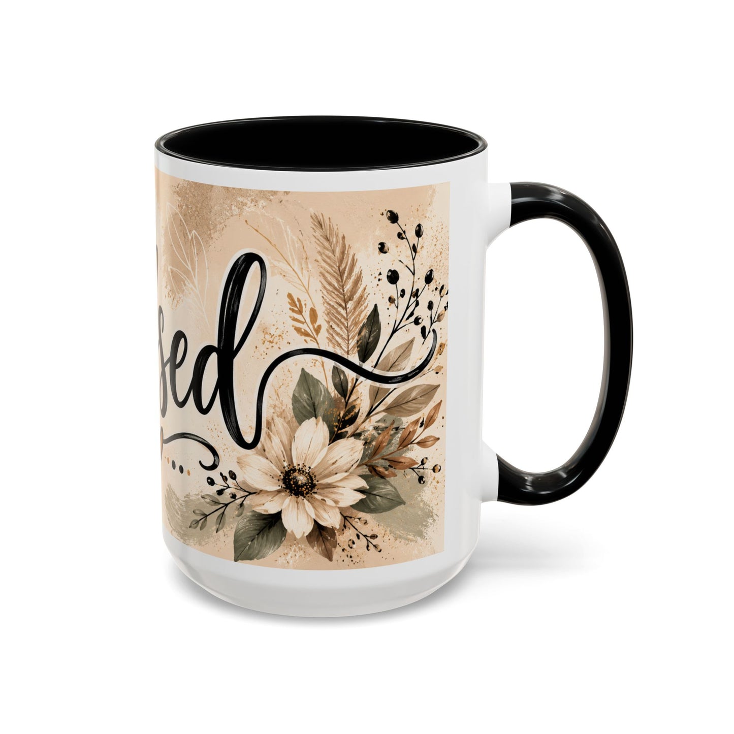 Blessed Floral - Coffee Mug