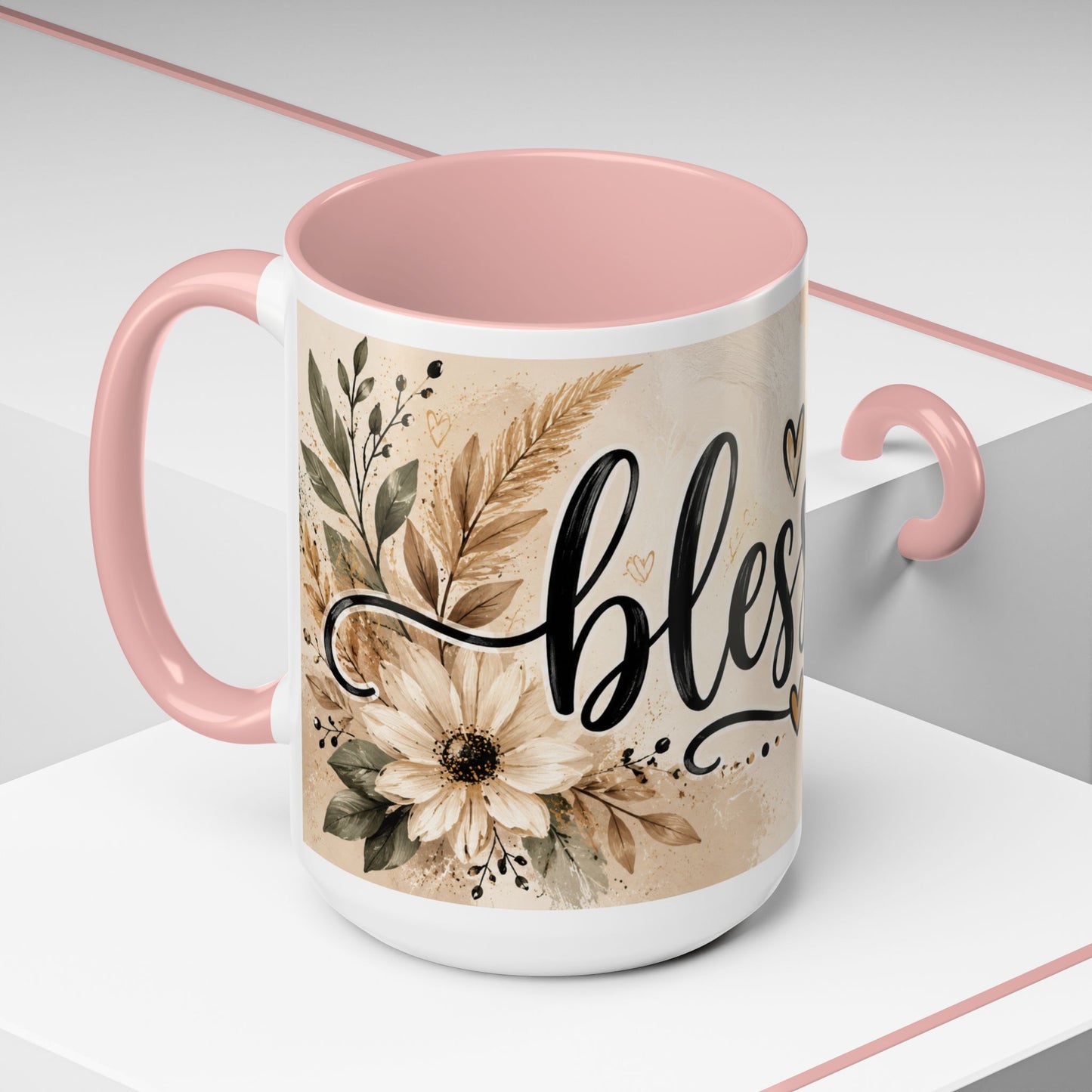 Blessed Floral - Coffee Mug
